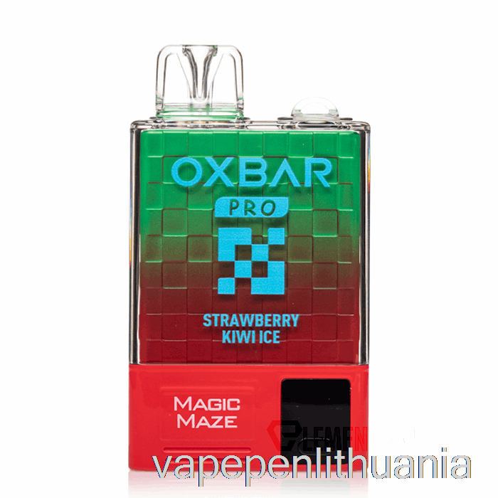 Oxbar Magic Maze Pro 10000 Vienkartinis Braškių Kivių Ledo Vape Skystis